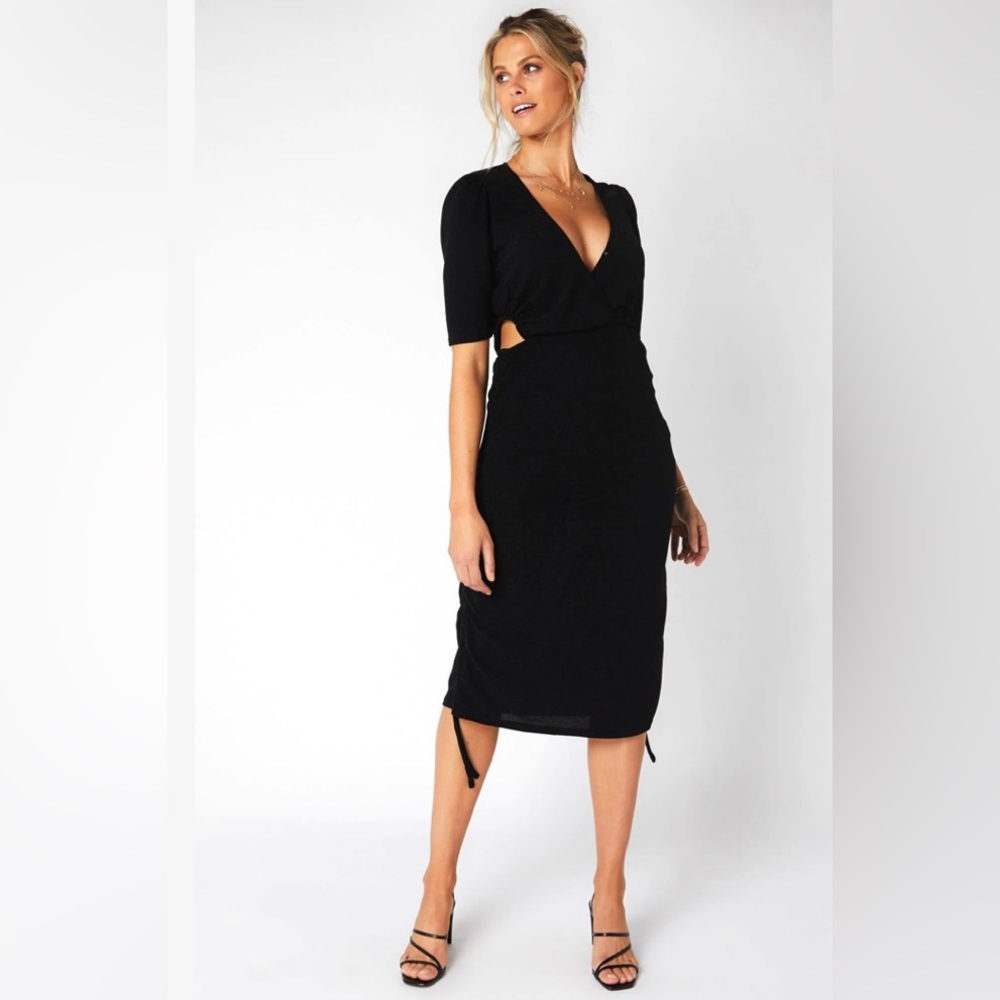 MINKPINK Adjustable Midi to Mini dress
